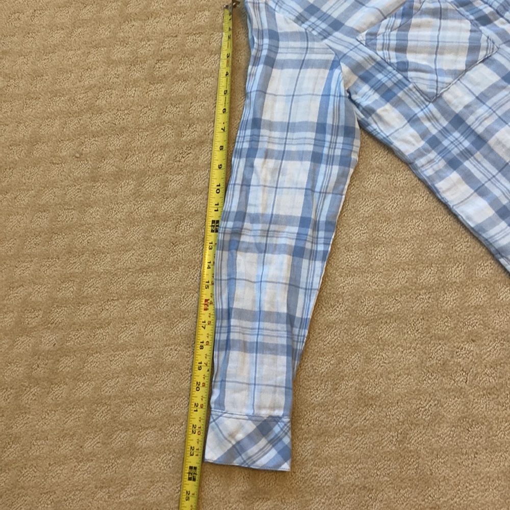 NWT Sanctuary plaid button down shirt. XS - Picture 12 of 16